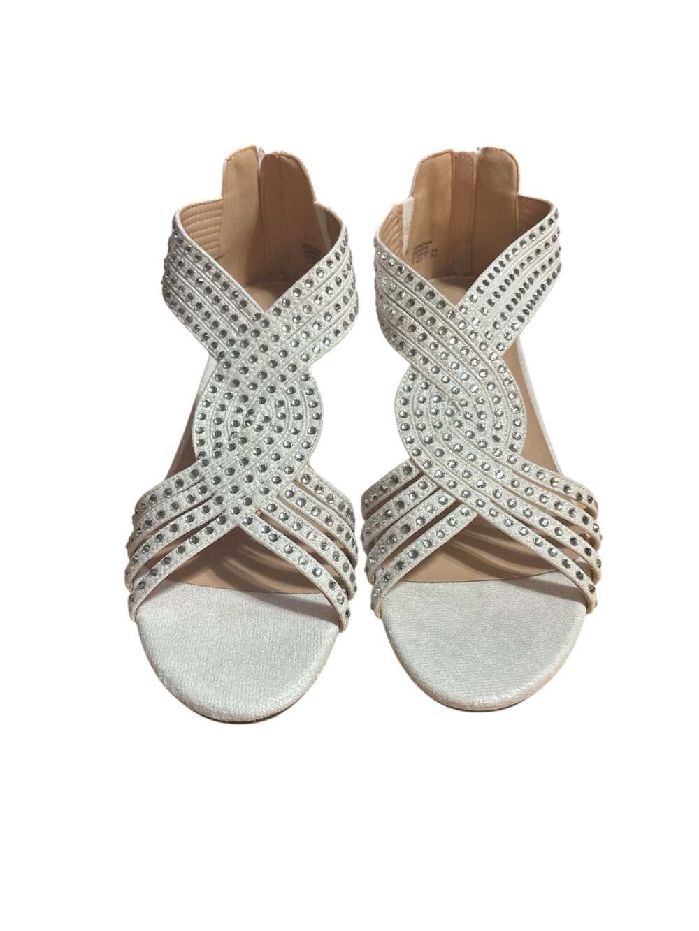 Dream Pairs Women's Rhinestone Embellished Strappy Wedge Sandals